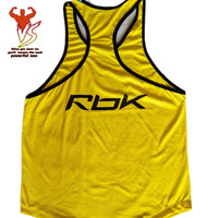 ست رکابی و شلوارک ورزشی زرد مدل Rbk