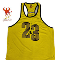 ست رکابی و شلوارک ورزشی مدل jordan23 زرد