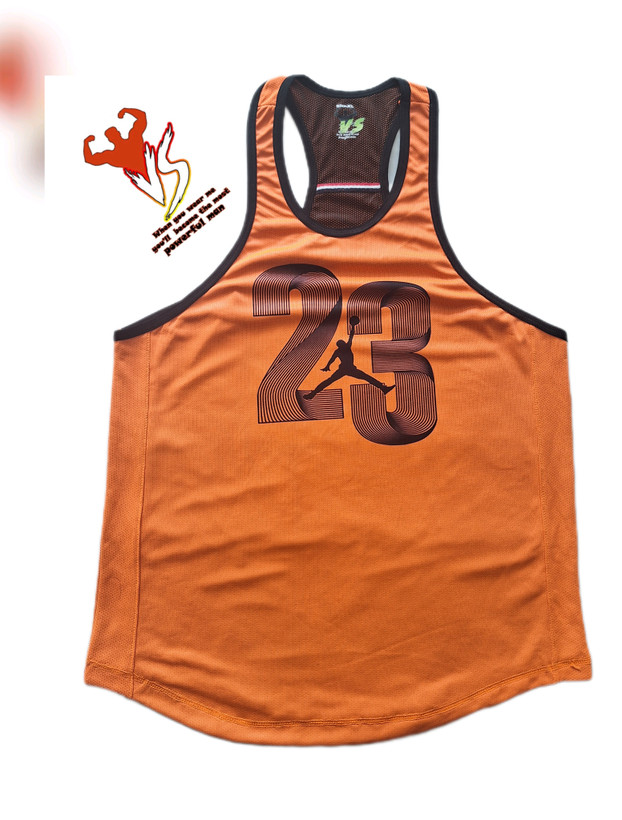 تاپ و شلوارک ورزشی مردانه مدل jordan 23نارنجی